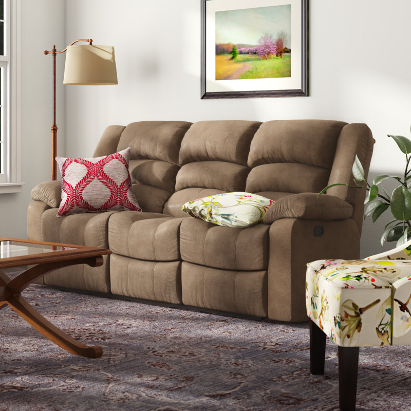 Red Barrel Studio® Kunkle Living Room Reclining Sofa & Reviews Wayfair